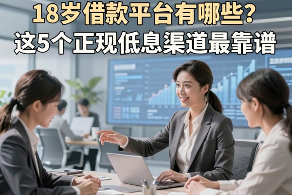 18岁借款平台有哪些？这5个正规低息渠道最靠谱！