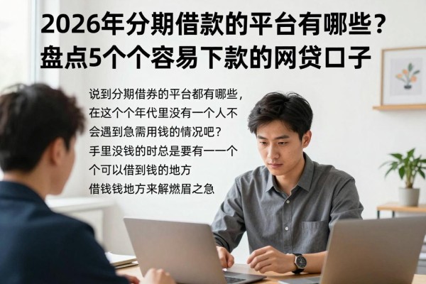 2026年分期借款的平台有哪些?盘点5个容易下款的网贷口子