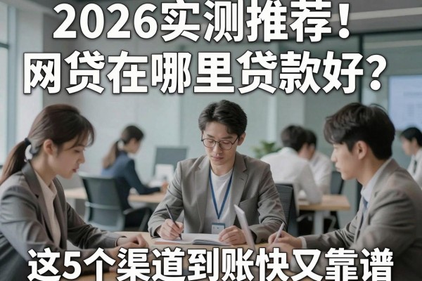 2026实测推荐！网贷在哪里贷款好？这5个渠道到账快又靠谱