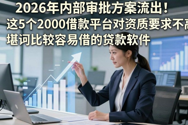 2026年内部审批方案流出!这5个2000借款平台对资质要求不高,堪称比较容易借的贷款软件