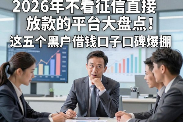 2026年不看征信直接放款的平台大盘点！这五个黑户借钱口子口碑爆棚