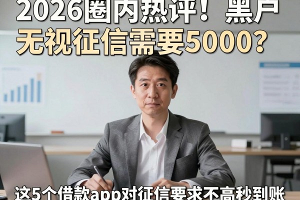 2026圈内热评!黑户无视征信需要5000?这5个借款App对征信要求不高秒到账