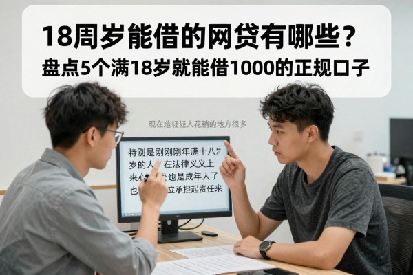 18周岁能借的网贷有哪些?盘点5个满18岁就能借1000的正规口子