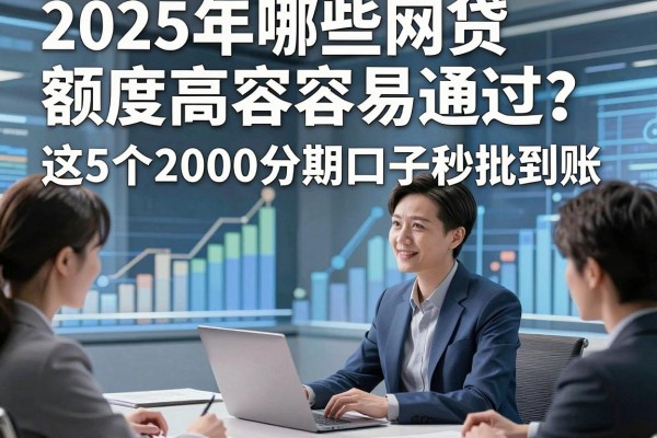 2025年哪些网贷额度高容易通过?这5个2000分期口子秒批到账!