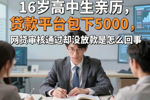 16岁高中生亲历贷款平台包下5000，网贷审核通过却没放款是怎么回事？