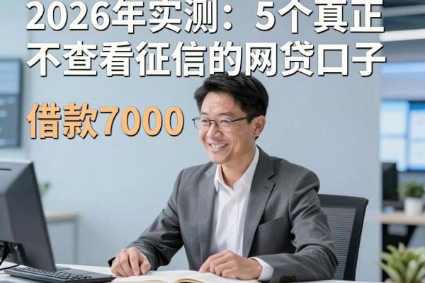 2026年实测：5个真正不查看征信的网贷口子，借款7000操作简便！