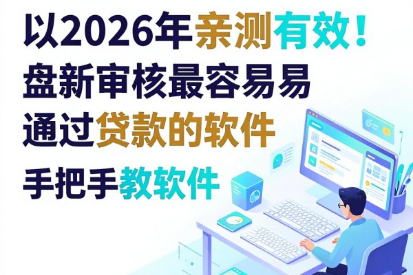 2026年亲测有效!盘点审核最容易通过贷款的软件,手把手教你操作