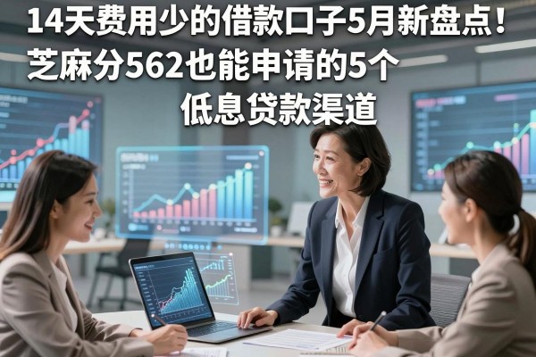 14天费用少的借款口子5月新盘点！芝麻分562也能申请的5个低息贷款渠道