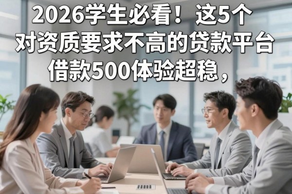 2026学生必看！这5个对资质要求不高的贷款平台，借款500体验超稳