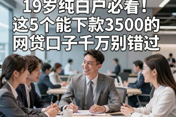 19岁纯白户必看!这5个能下款3500的网贷口子千万别错过