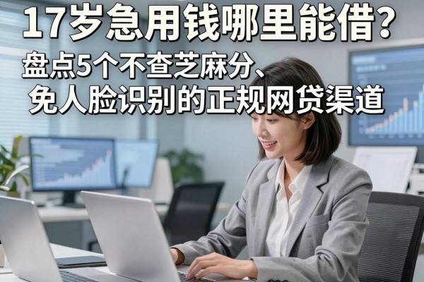 17岁急用钱哪里能借？盘点5个不查芝麻分、免人脸识别的正规网贷渠道