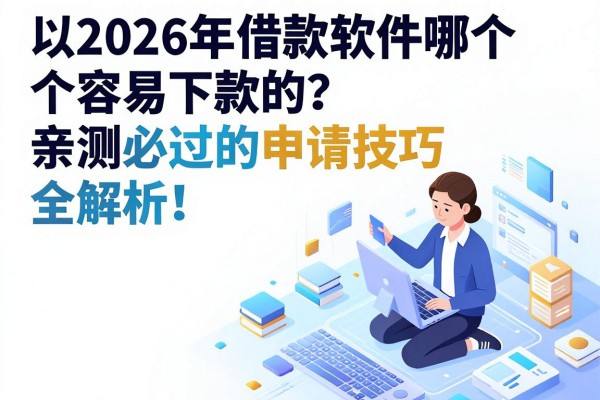 2026年借款软件哪个容易下款的?亲测必过的申请技巧全解析!