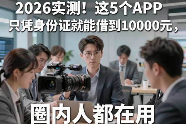 2026实测!这5个APP只凭身份证就能借到10000元,圈内人都在用