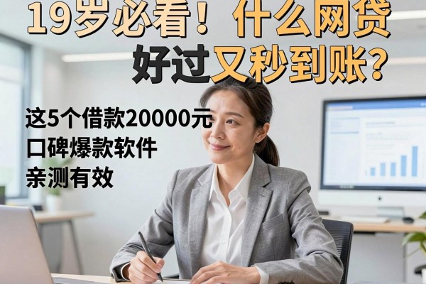 19岁必看!什么网贷好过又秒到账?这5个借款20000元口碑爆款软件亲测有效