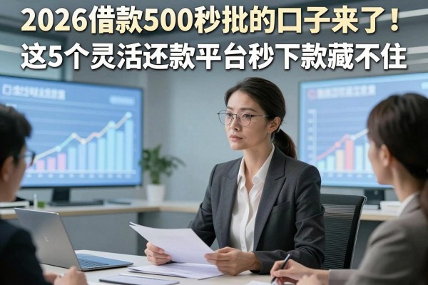 2026借款500秒批的口子来了！这5个灵活还款平台秒下款藏不住