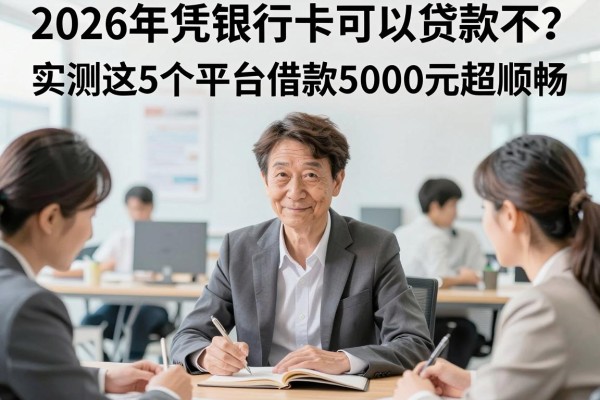 2026年凭银行卡可以贷款不?实测这5个平台借款5000元超顺畅