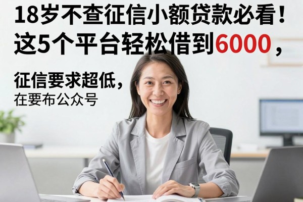 18岁不查征信小额贷款必看!这5个平台轻松借到6000,征信要求超低