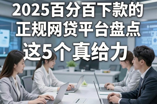 2025百分百下款的正规网贷平台盘点,这5个真给力!