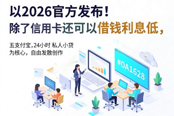 2026官方发布!除了信用卡还可以借钱利息低,专业搜集五个支付宝24小时私人小贷