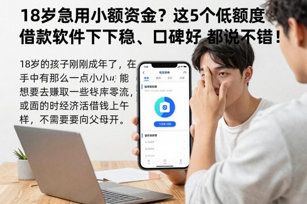 18岁急用小额资金？这5个低额度借款软件下款稳、口碑好，用过都说不错！