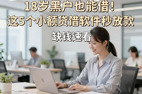 18岁黑户也能借!这5个小额贷款软件秒放款,缺钱速看
