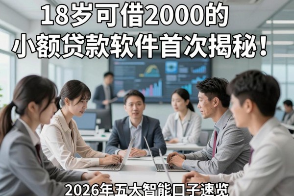 18岁可借2000的小额贷款软件首次揭秘!2026年五大智能口子速览