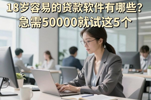 18岁容易的贷款软件有哪些？急需50000就试这5个！