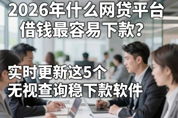 2026年什么网贷平台借钱最容易下款？实时更新这5个无视查询稳下款软件！