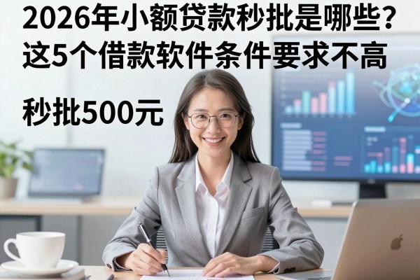 2026年小额贷款秒批是哪些?这5个借款软件条件要求不高,秒批500元!
