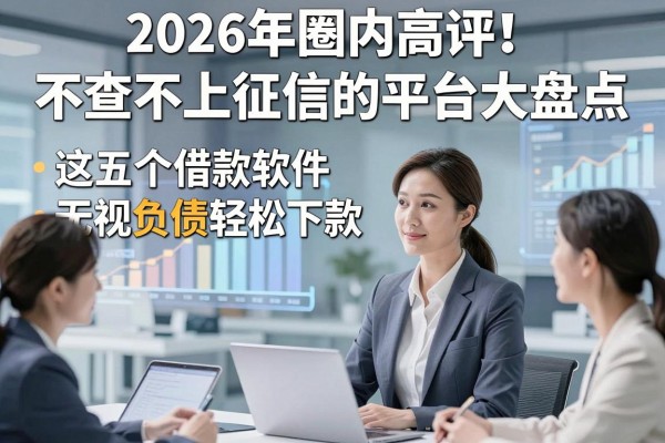 2026年圈内高评!不查不上征信的平台大盘点,这五个借款软件无视负债轻松下款