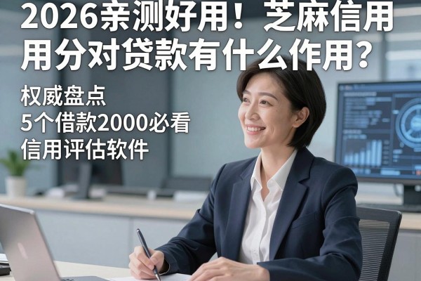 2026亲测好用!芝麻信用分对贷款有什么作用?权威盘点5个借款2000必看信用评估软件