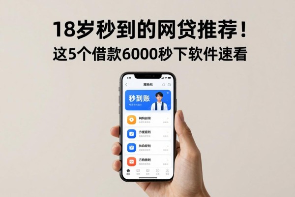18岁秒到的网贷推荐!这5个借款6000秒下软件速看