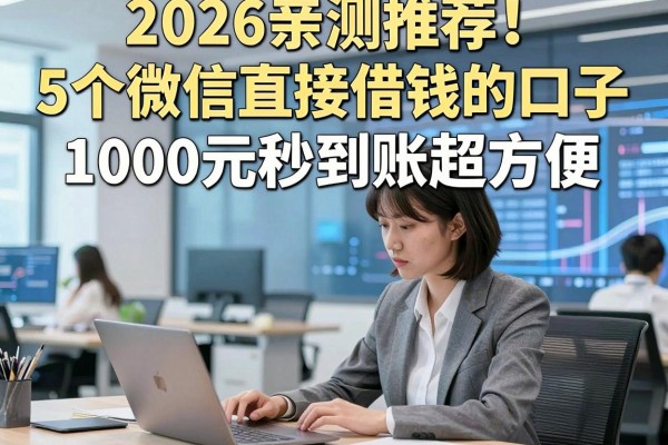 2026亲测推荐!5个微信直接借钱的口子,1000元秒到账超方便