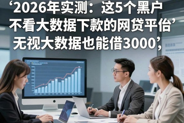 2026年实测:这5个黑户不看大数据下款的网贷平台,无视大数据也能借3000!
