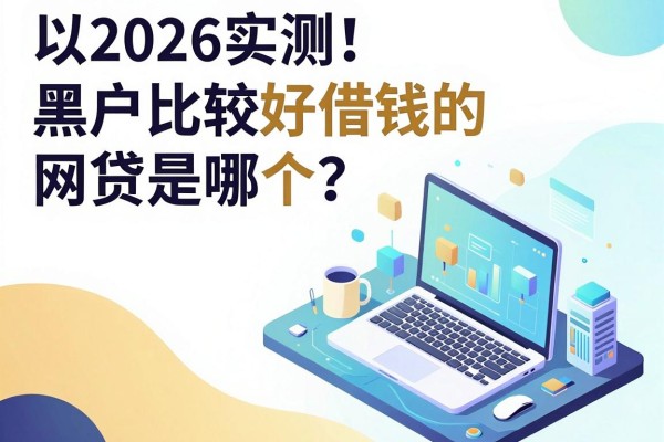 2026实测!黑户比较好借钱的网贷是哪个?这5个快速放款平台真能下款