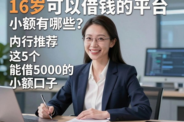 16岁可以借钱的平台小额有哪些?内行推荐这5个能借5000的小额口子!