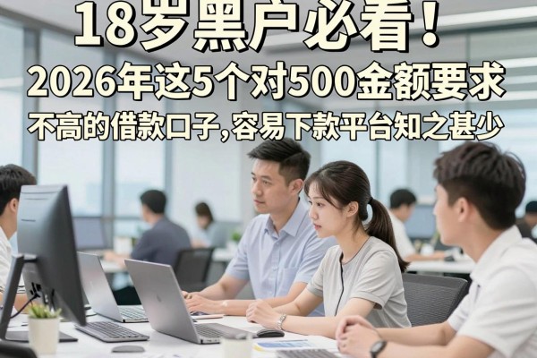 18岁黑户必看！2026年这5个对500金额要求不高的借款口子，容易下款平台知之甚少
