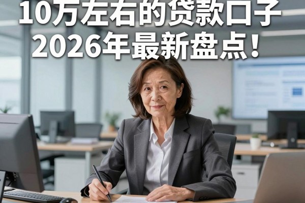 10万左右的贷款口子2026年最新盘点!这5个对资质要求不高的借款渠道必申
