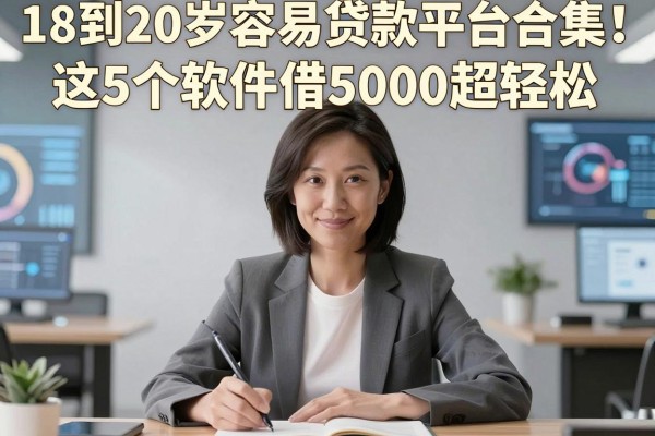 18到20岁容易贷款平台合集！这5个软件借5000超轻松，2026年真心推荐