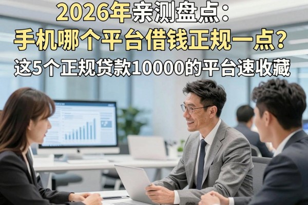 2026年亲测盘点:手机哪个平台借钱正规一点?这5个正规贷款10000的平台速收藏!