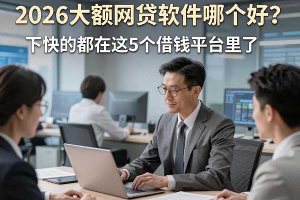 2026大额网贷软件哪个好？下款快的都在这5个借钱平台里了，赶紧收藏！