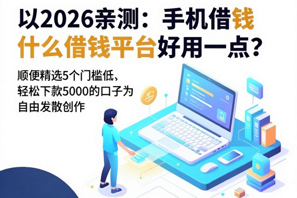 2026亲测:手机借钱什么平台好用一点?顺便精选5个门槛低、轻松下款5000的口子