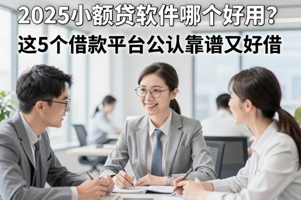 2025小额贷软件哪个好用?这5个借款平台公认靠谱又好借!