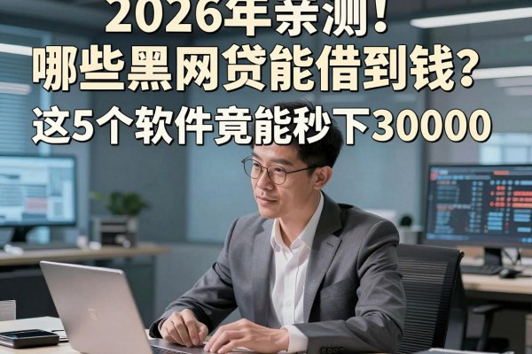 2026年亲测!哪些黑网贷能借到钱?这5个软件竟能秒下30000