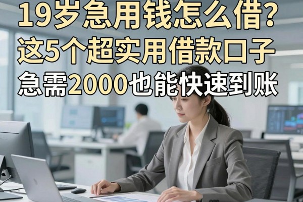 19岁急用钱怎么借？这5个超实用借款口子，急需2000也能快速到账！