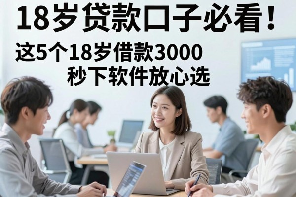 18岁贷款口子必看！这5个18岁借款3000秒下软件放心选