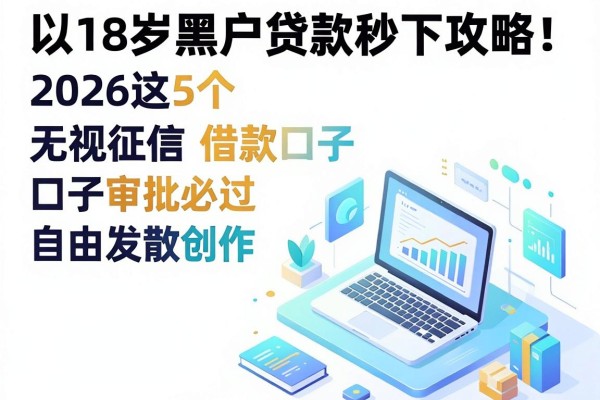 18岁黑户贷款秒下攻略!2026这5个无视征信借款口子审批必过