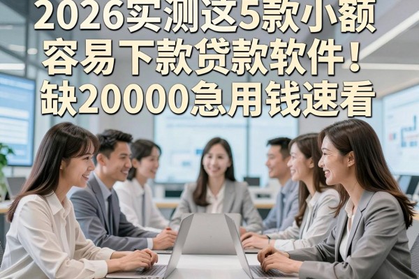 2026实测这5款小额容易下款贷款软件!缺20000急用钱速看