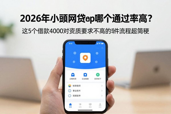 2026年小额网贷app哪个通过率高?这5个借款4000对资质要求不高的软件流程超简便