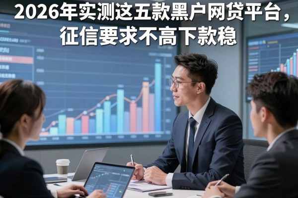 2026年实测这五款黑户网贷平台,征信要求不高下款稳!